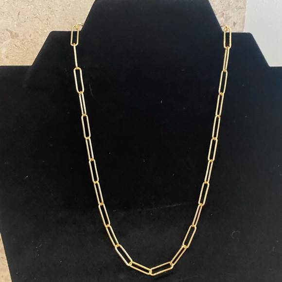 J. Crew Paperclip Toggle Necklace - Picture 7 of 16